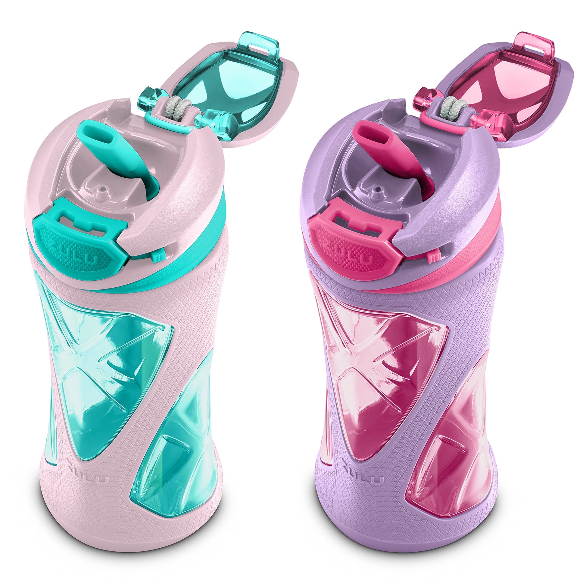 torque-16oz-tritantm-plastic-kids-water-bottle-set-of-2-s2 Zulu_Torque_16oz_Straw_Angle_2Pack_FrostingMagenta.jpg