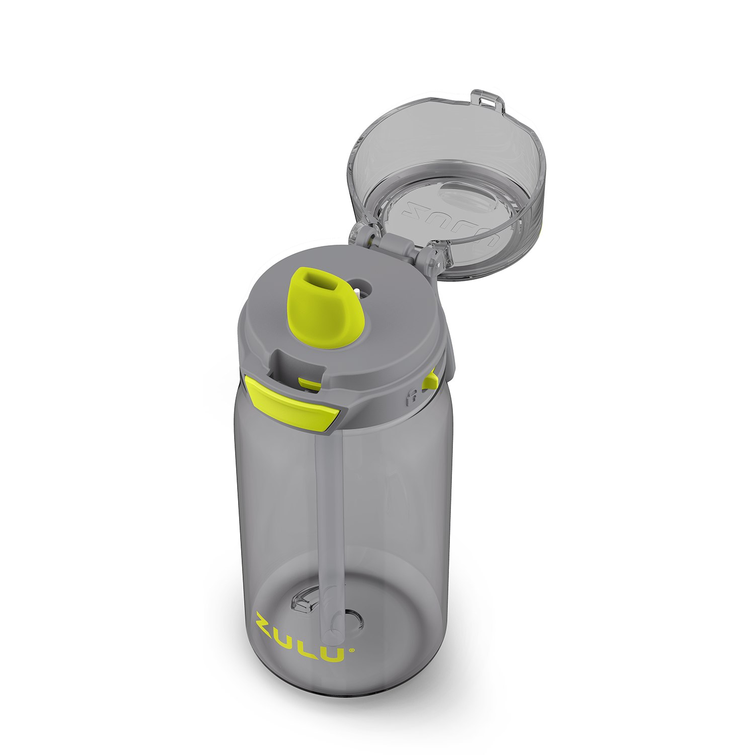 flex-16oz-tritantm-kids-plastic-water-bottle-d7 flextritangreyopen.png